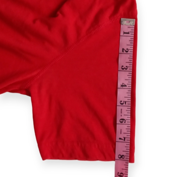 ADIDAS YOUTH CLIMALITE ULTIMATE TEE. SIZE XL 18. COLOR RED. - Picture 8 of 14